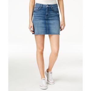M1858 Juniors Emery Denim Skirt,S